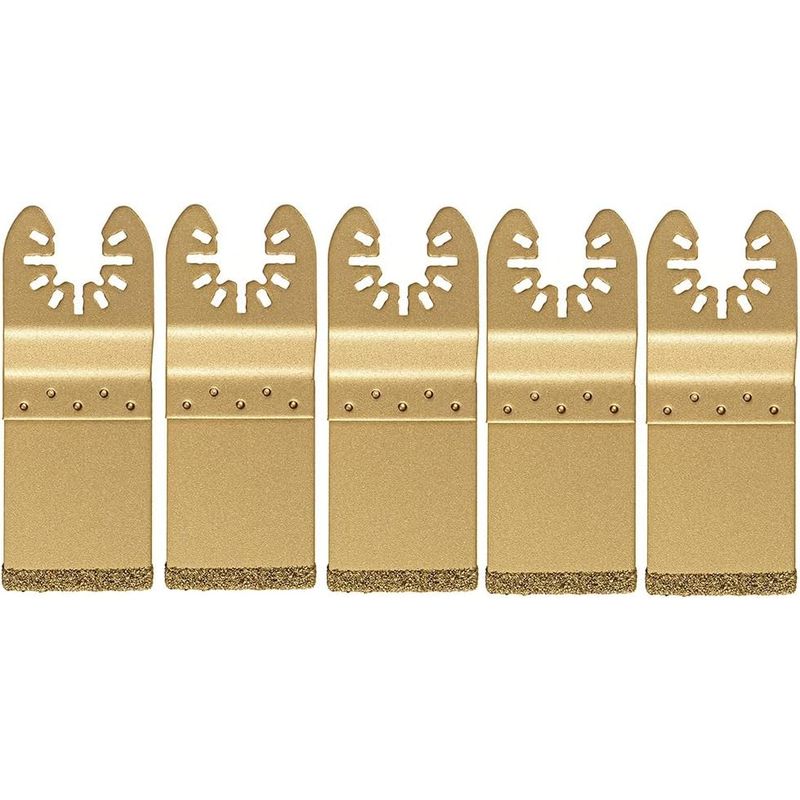 Set Mit 5 Universellen Oszillierenden Diamanttrennscheiben Zum Entfernen Von Klingen Aus Multifunktionswerkzeugen Und Diamanttrennschleifern.