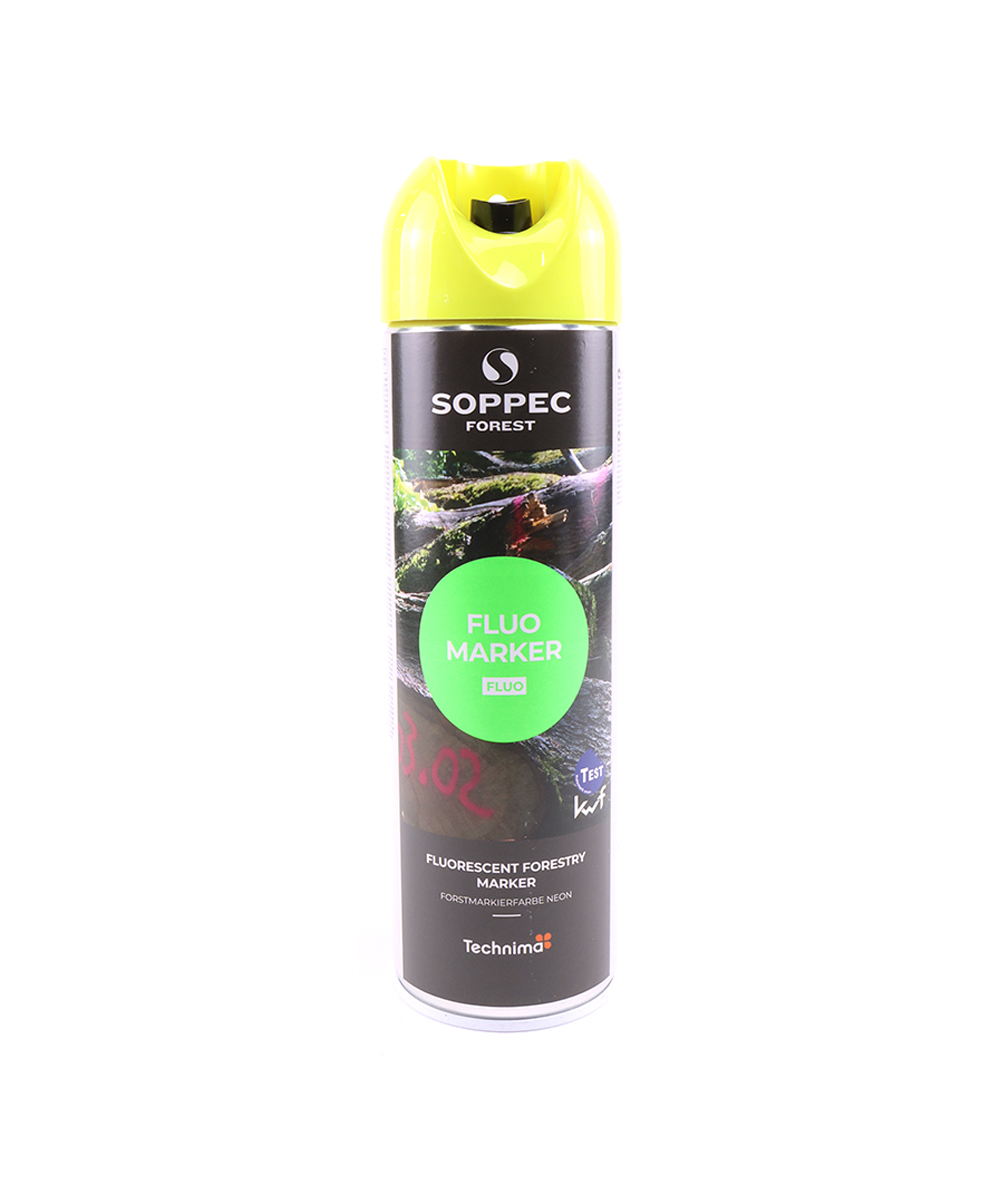 Soppec Fluo-marker Forst-markierspray In Leucht-gelb