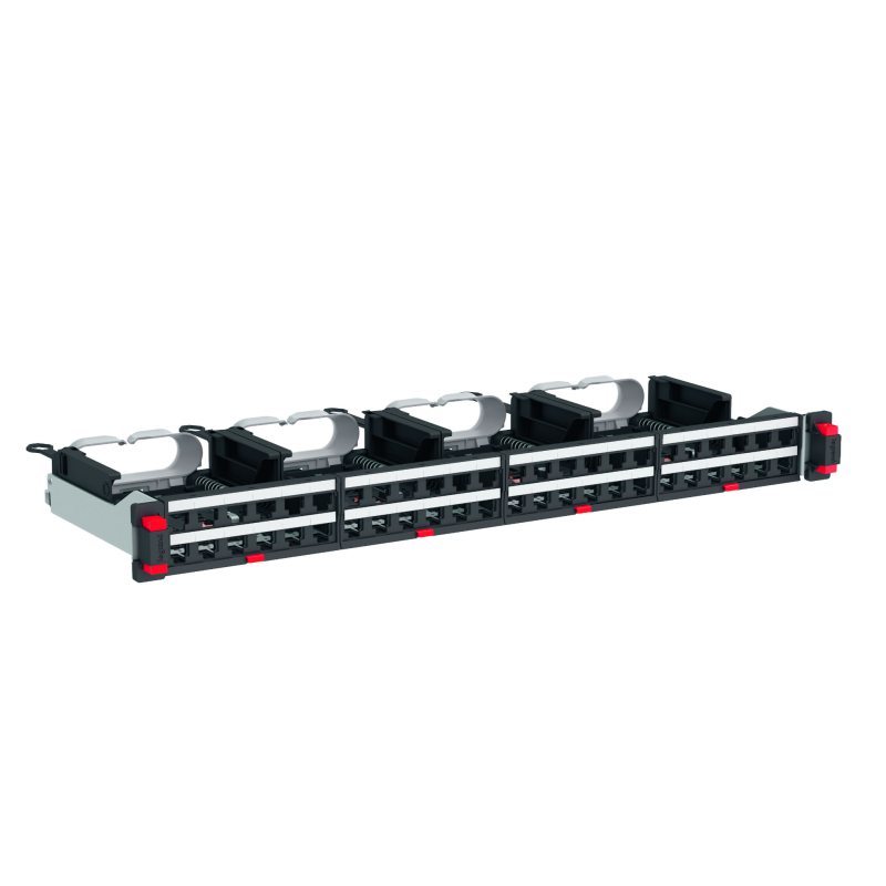 Legrand 033793 Gerades Patchfeld, 19 Zoll, 1 He, Hohe Dichte, Lcs3