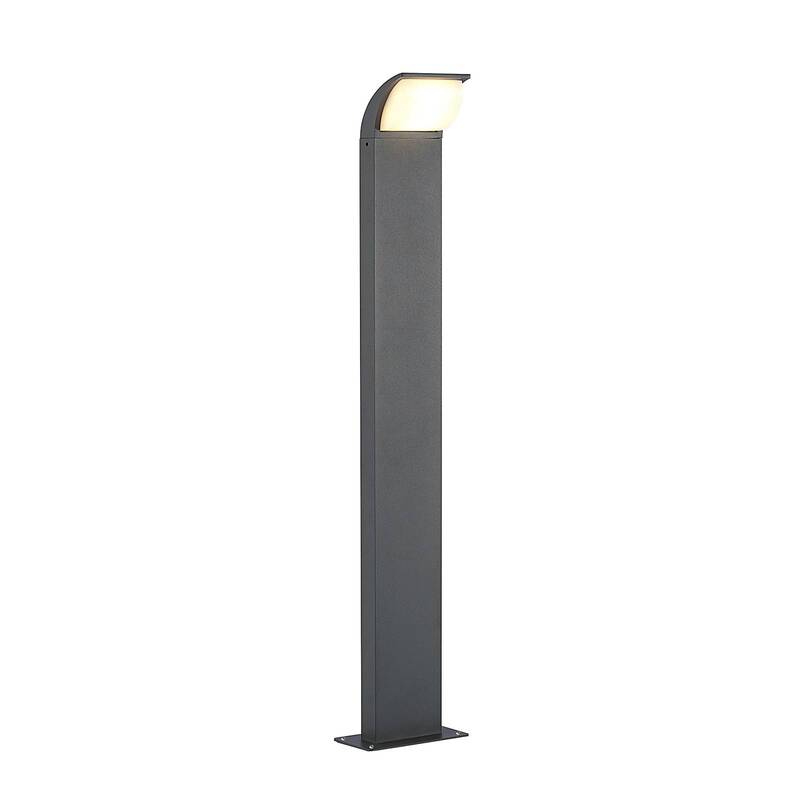 [neuwertig] B-ware Lucande Wegeleuchte Gartenleuchte Tinna Led Pollerleuchte Anthrazit 80cm Ip65