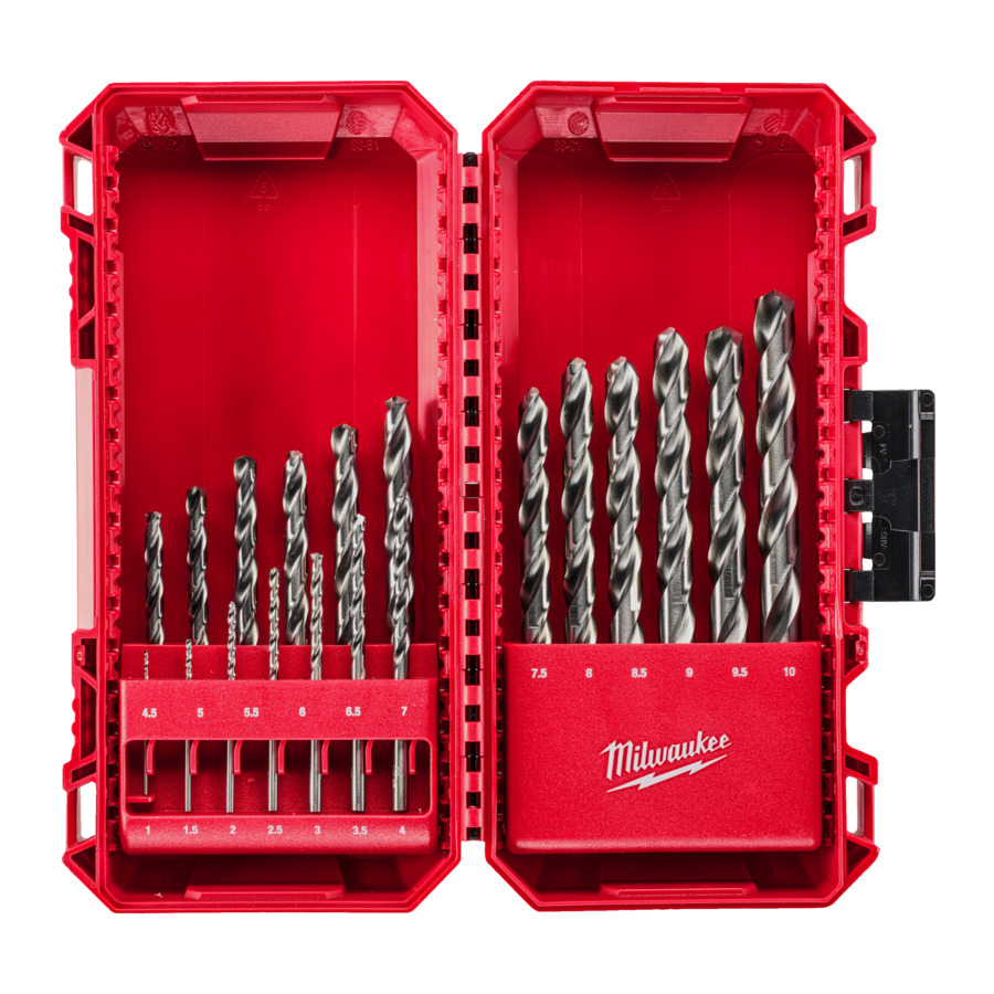 Bohrer Milwaukee Hss-g Schnellstahl Thunderweb 19 Stück