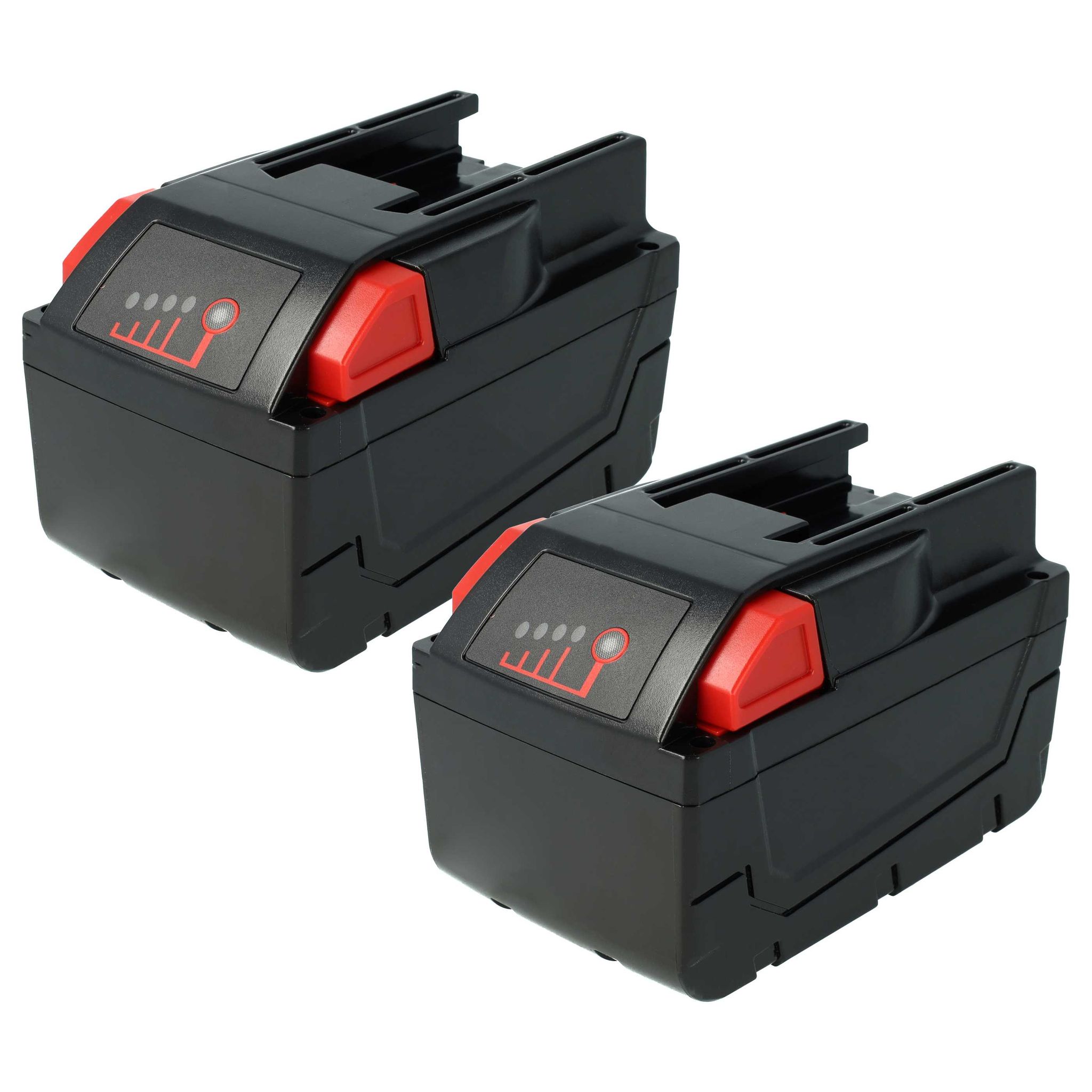 Vhbw 2x Akku Kompatibel Mit Milwaukee Netz/akku-radio 4933416345 C 12-28 Dcr/ 0-version Elektrowerkzeug (3000 Mah, Li-ion, 28 V)