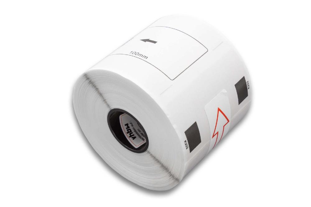 Vhbw - Rolle Etiketten Aufkleber Kompatibel Mit Brother P-touch Ql-560, Ql-560vp, Ql-570, Ql-580, Ql-580n, Ql-650, Ql-650td, Ql-700, Ql-710 Ersatz Für Dk-11202.