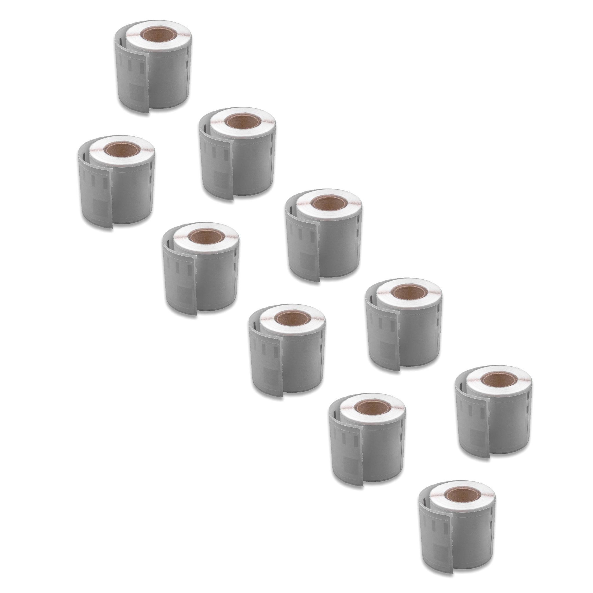 Vhbw Set 10x Etiketten-rolle 46mm X 78mm (150 Etiketten) Kompatibel Mit Dymo Labelwriter 400 Turbo, 400 Twin Turbo Etiketten-drucker