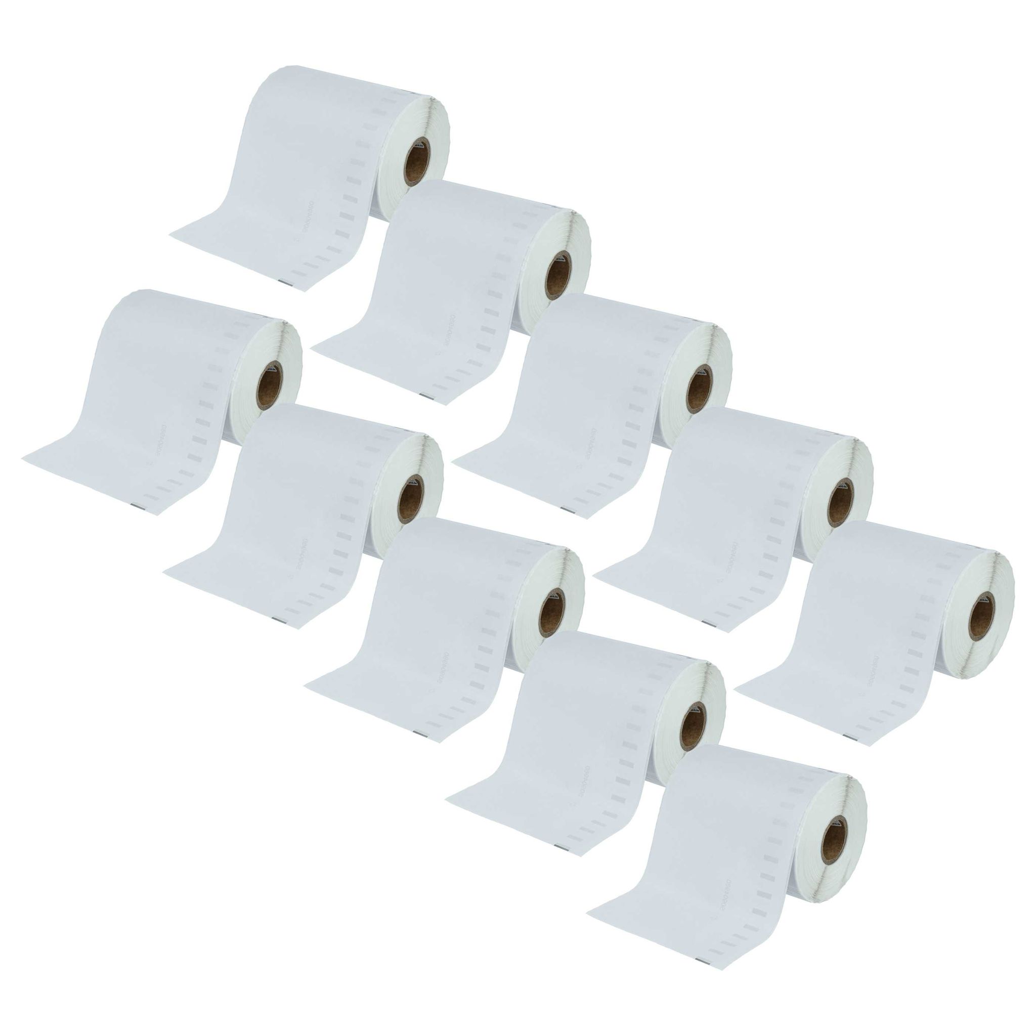 Vhbw 10x Etiketten-rolle 104mm X 159mm (220 Etiketten) Kompatibel Mit Dymo Labelwriter 5 Xl, 4 Xl Etiketten-drucker