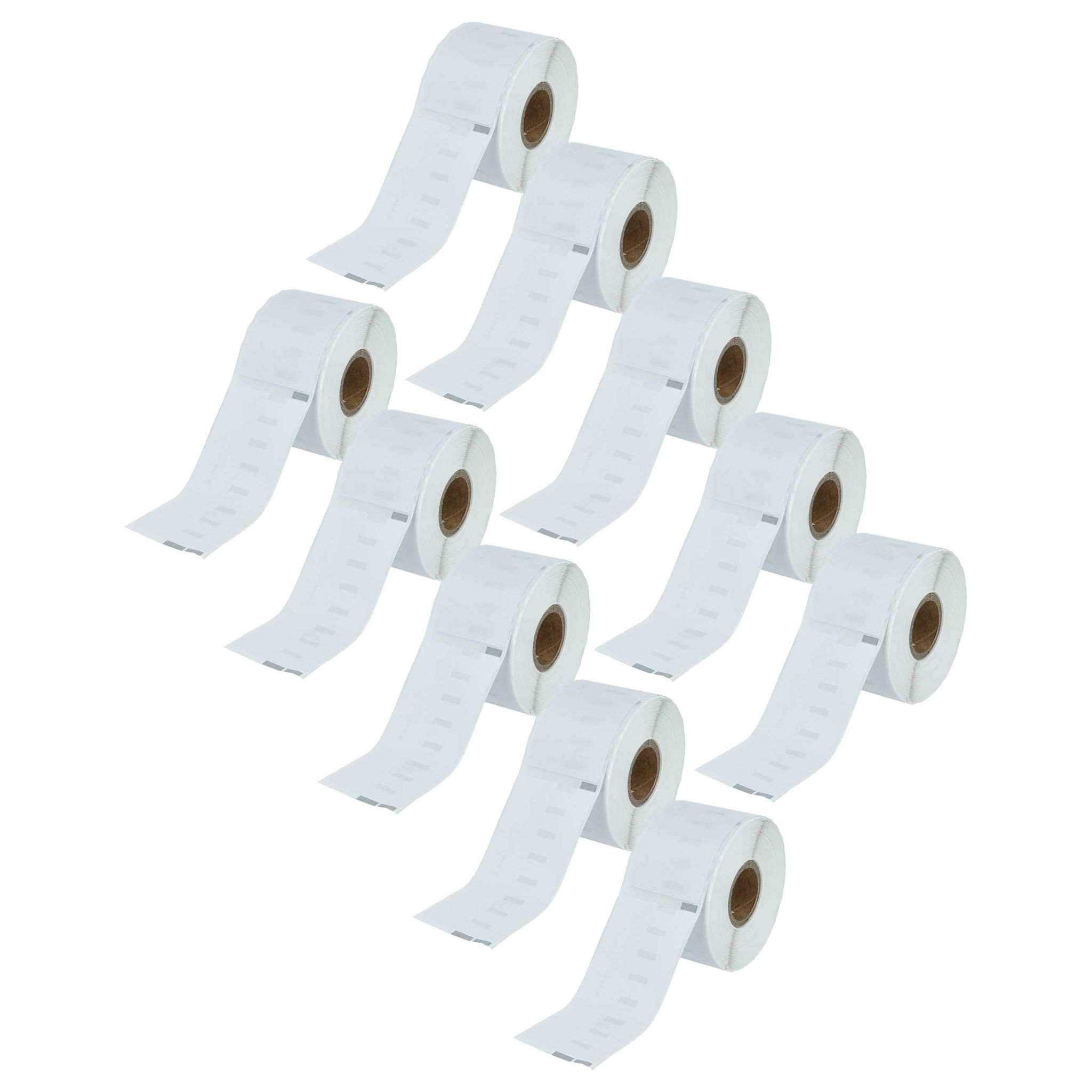 Vhbw - 10x Etiketten-rolle 41mm X 89mm (300 Etiketten) Kompatibel Mit Dymo Labelwriter 400 Turbo, El40, 400 Duo, El60 Etiketten-drucker
