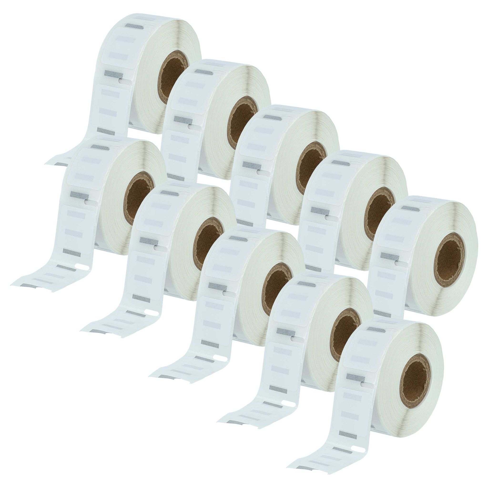 Vhbw - Set 10x Etiketten-rolle 25mm X 25mm Kompatibel Mit Dymo Labelwriter 330 Series, 310, 320, 330 Etiketten-drucker