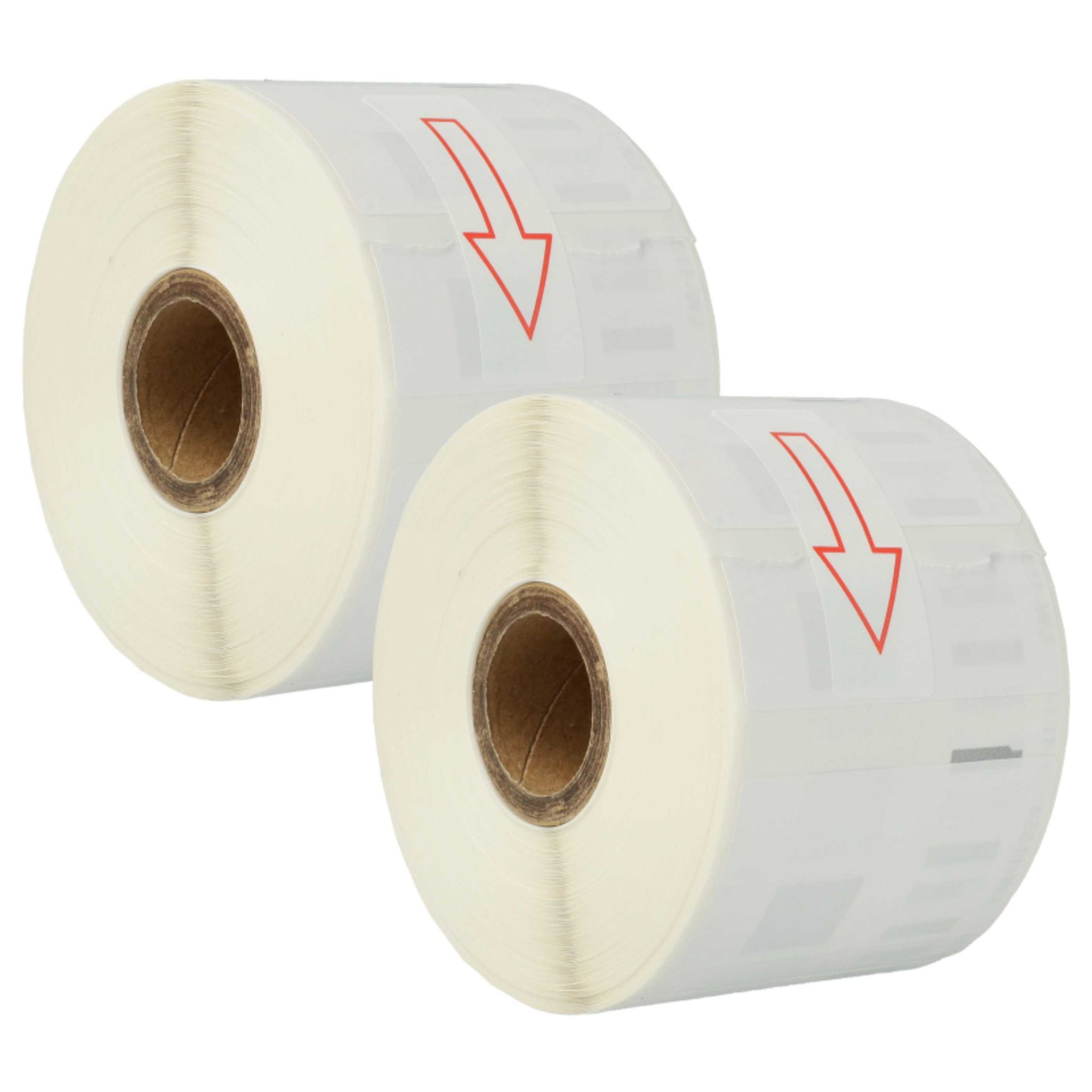 Vhbw - 2x Etiketten-rolle 57mm X 32mm (1000 Etiketten) Kompatibel Mit Dymo Labelwriter 310, 310 Ii, 320, 310 Turbo Ii Etiketten-drucker