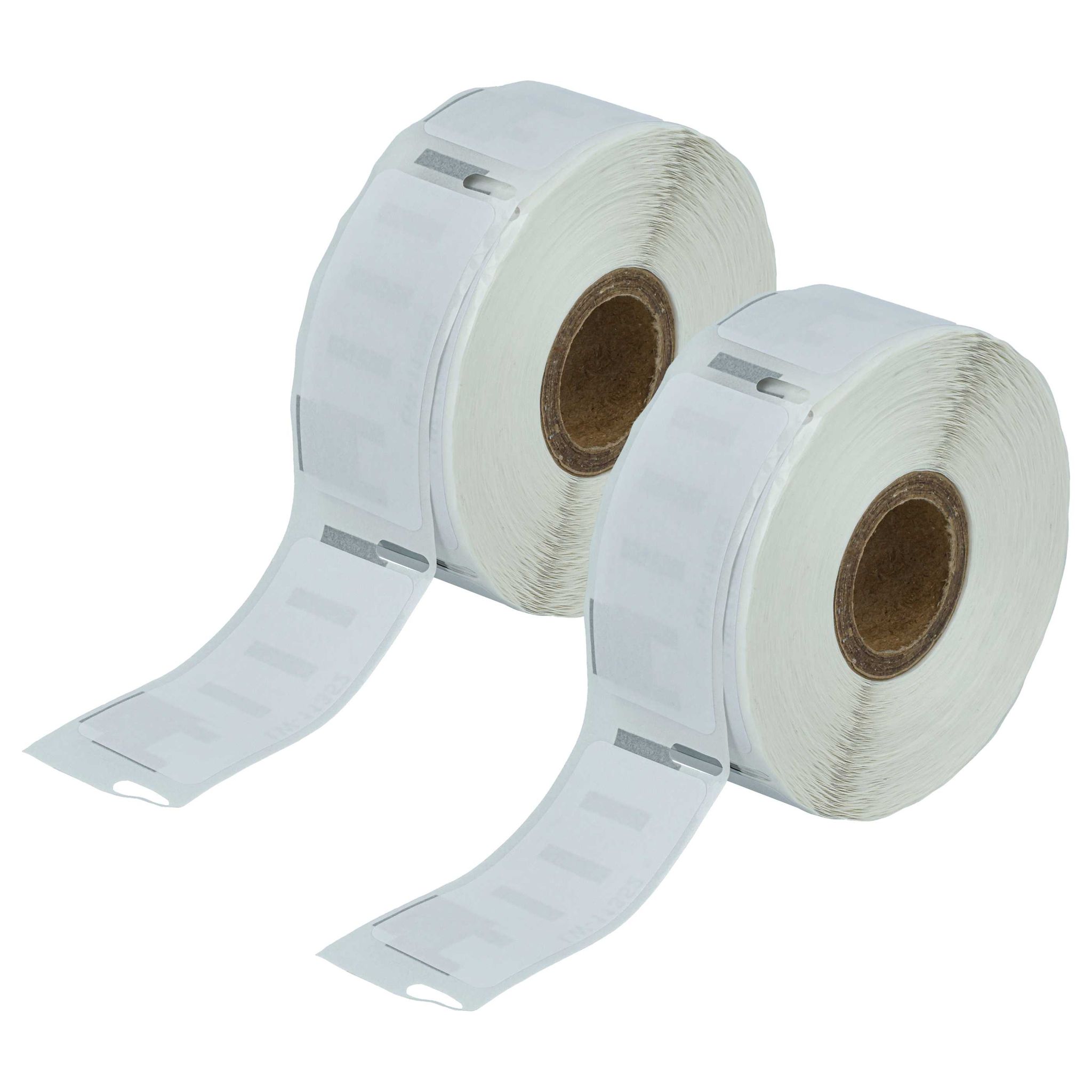 Vhbw - 2x Etiketten-rolle 25mm X 54mm (500 Etiketten) Kompatibel Mit Dymo Labelwriter 330 Turbo, 400 Duo, 310, 320, 330 Etiketten-drucker