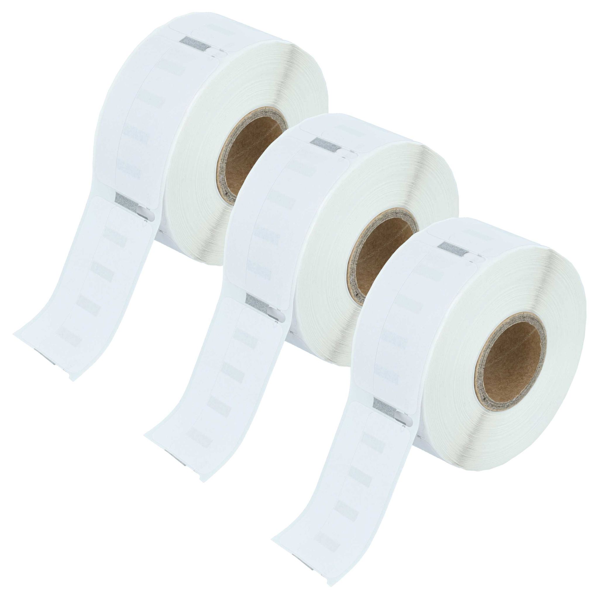 Vhbw 3x Etiketten-rolle 19mm X 51mm (220 Etiketten) Kompatibel Mit Dymo Labelwriter 400 Turbo, El40, El60 Turbo, El60 Etiketten-drucker