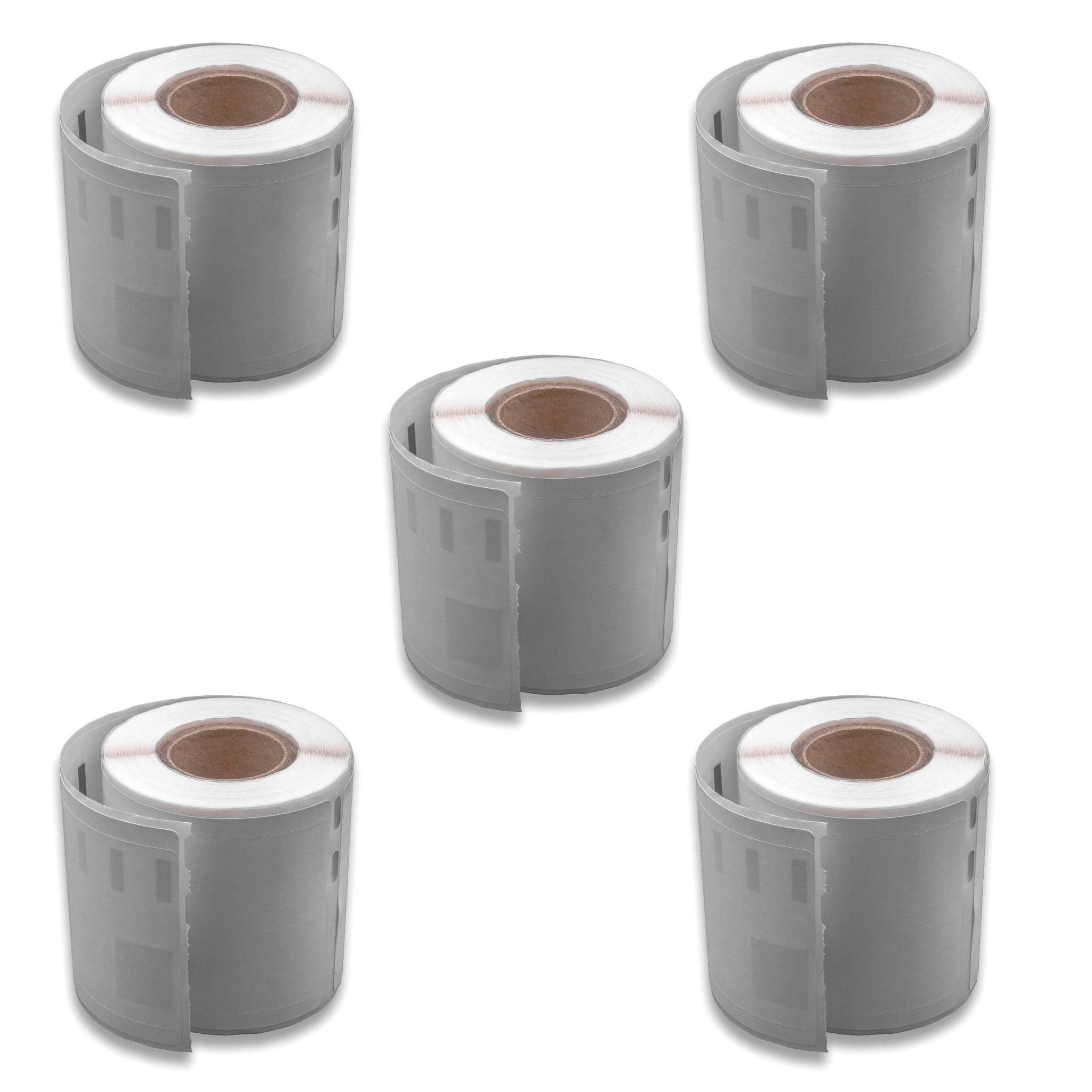 Vhbw - 5x Etiketten-rolle 46mm X 78mm (150 Etiketten) Kompatibel Mit Dymo Labelwriter 400 Twin Turbo Etiketten-drucker