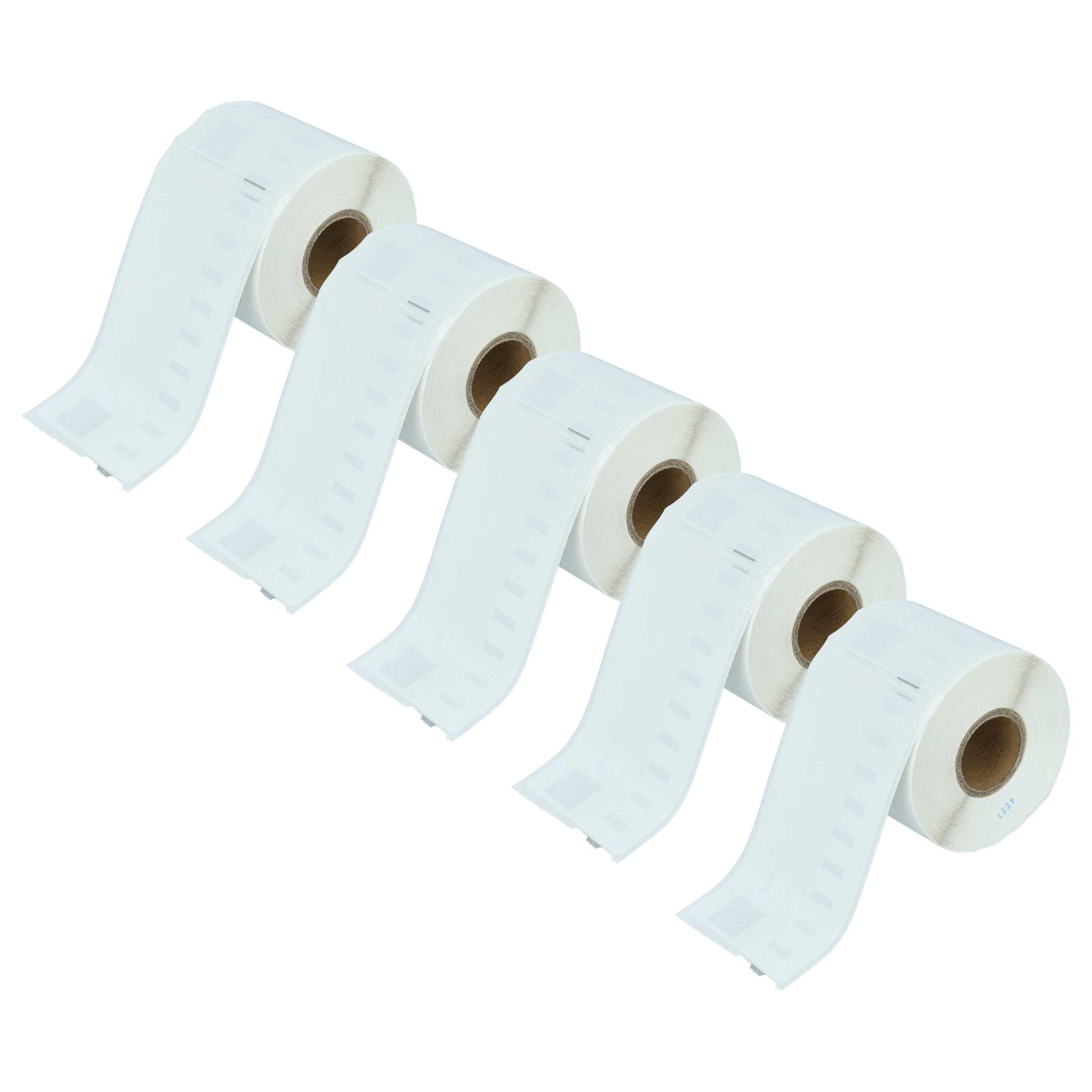Vhbw - 5x Etiketten-rolle 54mm X 101mm (220 Etiketten) Kompatibel Mit Dymo Labelwriter 310, 310 Ii, 320, 310 Turbo Ii Etiketten-drucker