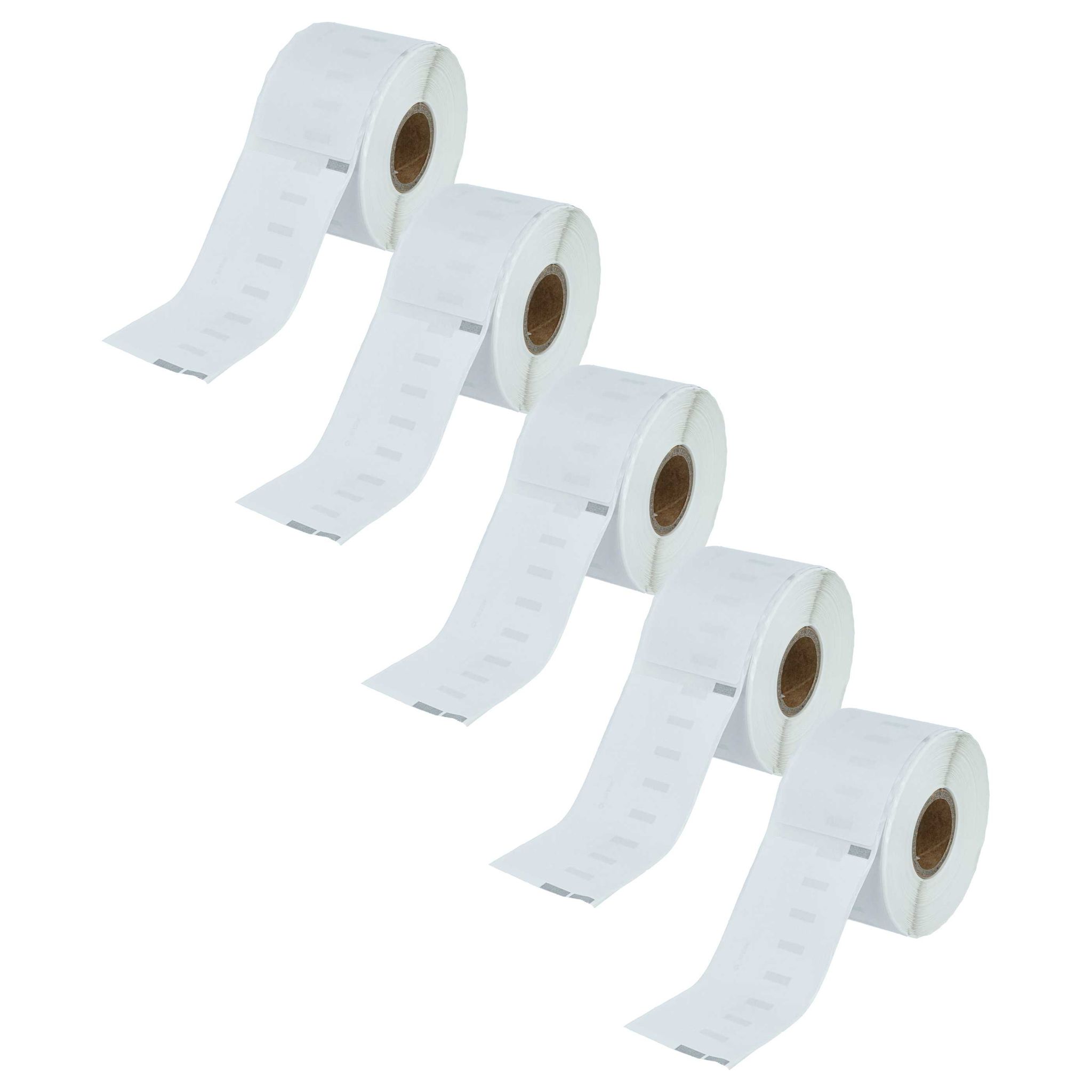 Vhbw 5x Etiketten-rolle 41mm X 89mm (300 Etiketten) Kompatibel Mit Dymo Labelwriter 310, 310 Ii, 320, 310 Turbo Ii Etiketten-drucker Weiß