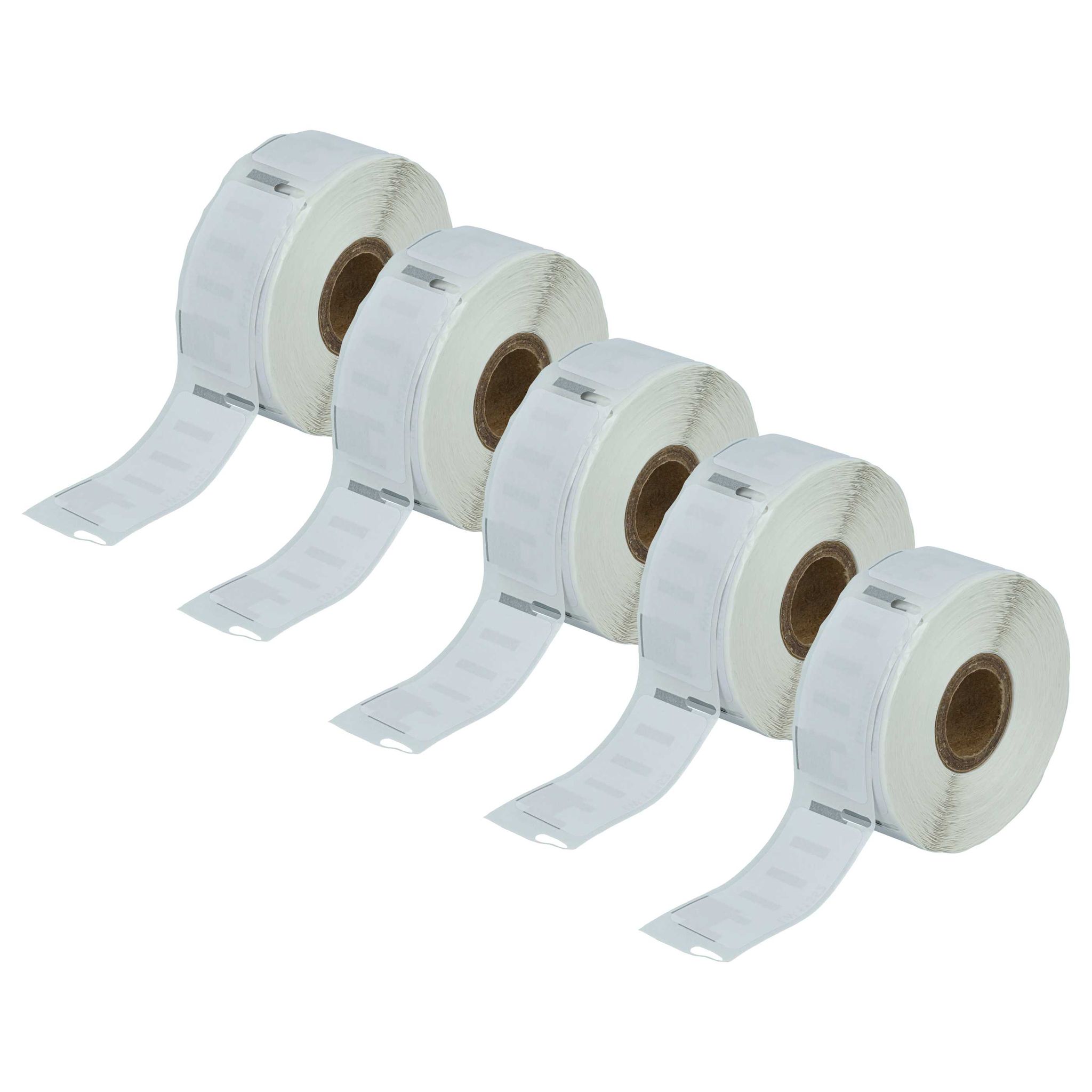 Vhbw - 5x Etiketten-rolle 25mm X 54mm (500 Etiketten) Kompatibel Mit Seiko Smart Label Printer Ez30, Plus, Pro, Slp100 Etiketten-drucker