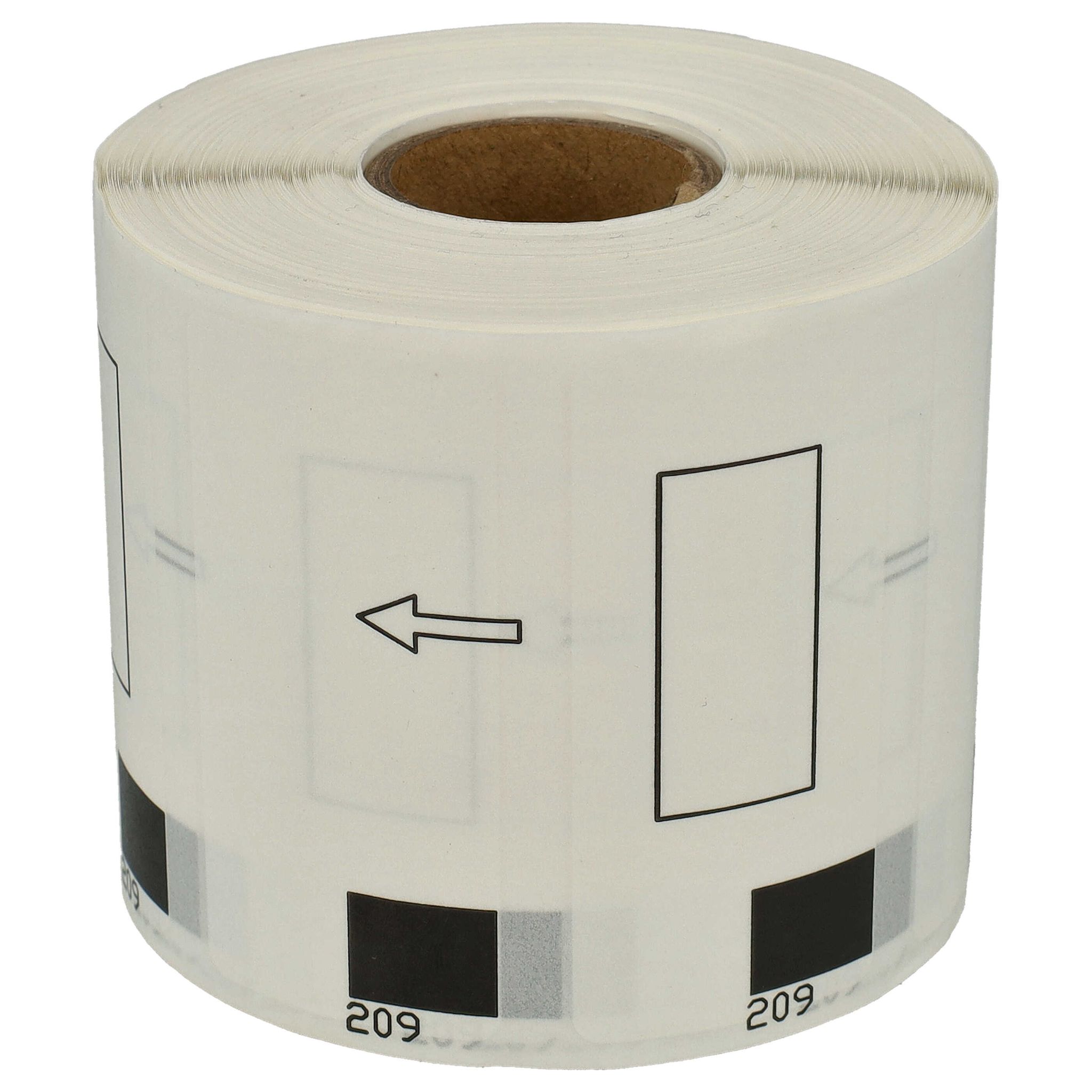Vhbw - Etiketten-rolle 62mm X 29mm (800 Etiketten) Kompatibel Mit Brother Pt Ql-1050, Ql1050n, Ql-1060, Ql1060n Etiketten-drucker - Premium