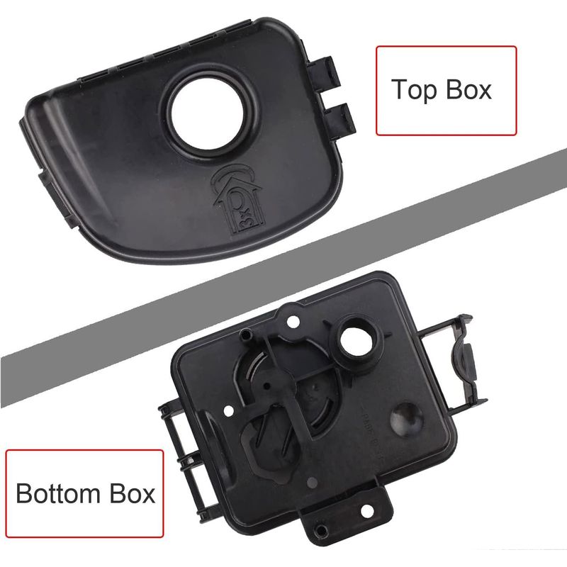 Luftfilterbasis 595663, Luftfilterabdeckung 595660 Und Schaumstofffilter-ersatz Für 799579 Luftfilter Für Briggs & Stratton 450e 50e 550ex Rasenmäher.