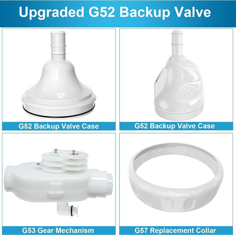 G52 Ventilsatz Für Polaris Poolreiniger Modelle 280, 180, 380, 480 Und 3900, Neu Gestaltet Mit Rissbeständigem Gehäuse.