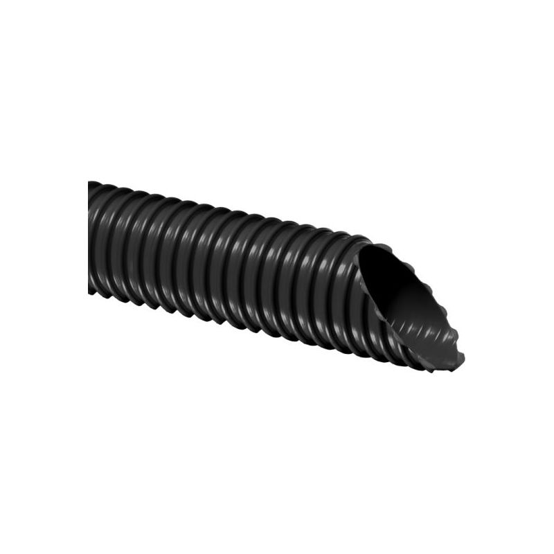 Huggy Hoses – 25 Mm Spiralpumpenschlauch – 10 M Lang – Uv-beständiges Schwarzes Pvc – Für Teichpumpen Und Filter