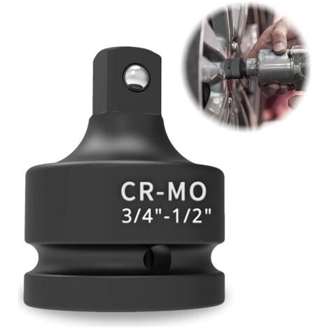 Steckschlüsseladapter (3/4" Auf 1/2"), Chrom-molybdän-stahl (cr-mo), Vierkantantrieb, Steckschlüsseleinsatz, Ratschenadapter, Steckschlüsselsatz (3/4" Auf 1/2")