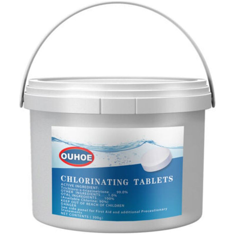 Desinfektions- Und Klärchlortabletten Für Schwimmbäder Und Whirlpools, 1 Eimer
