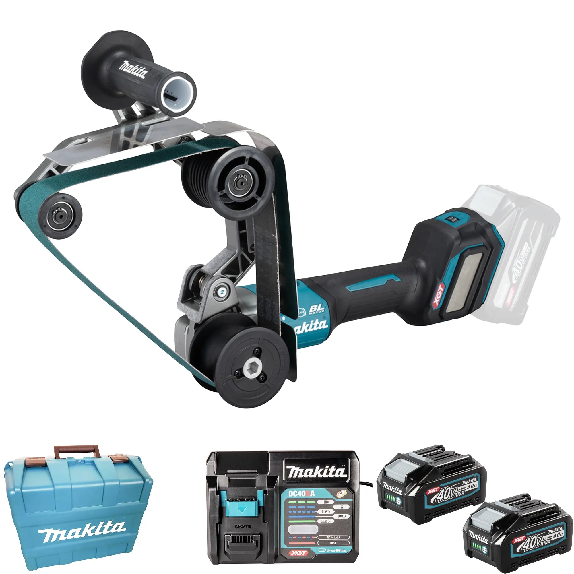 Rohrbandschleifer Makita Bs002gu201 40v 4ah