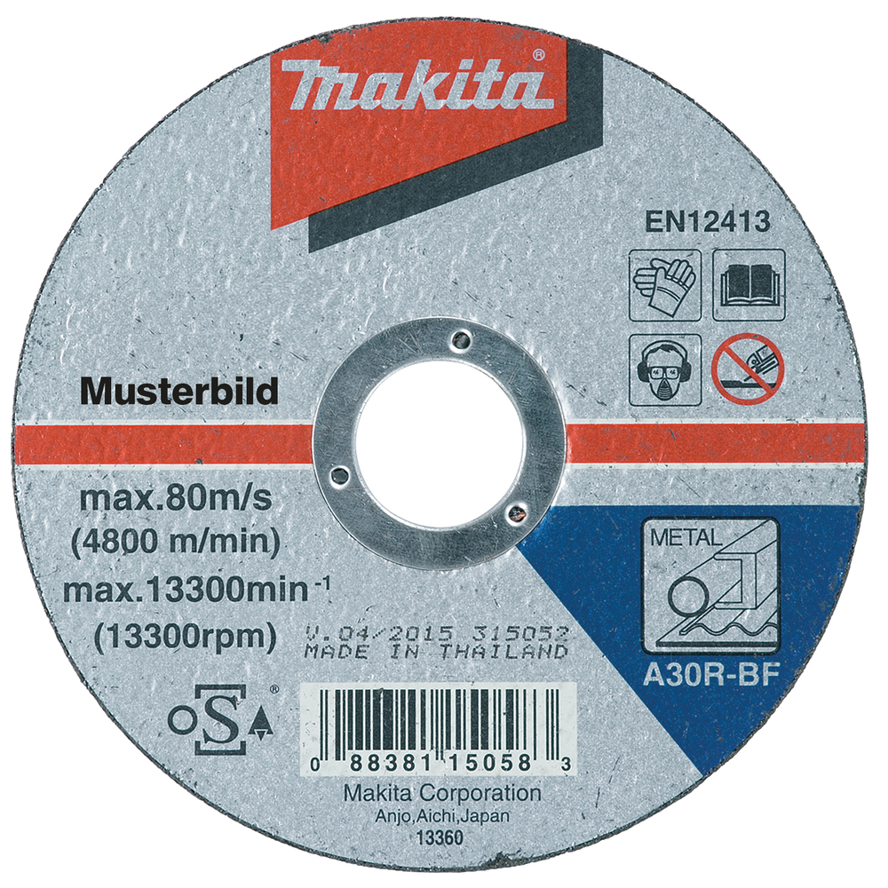 Makita Trennscheibe 1 Stk. • 180 Mm • 22,23 Mm • 2,5 Mm • A30r