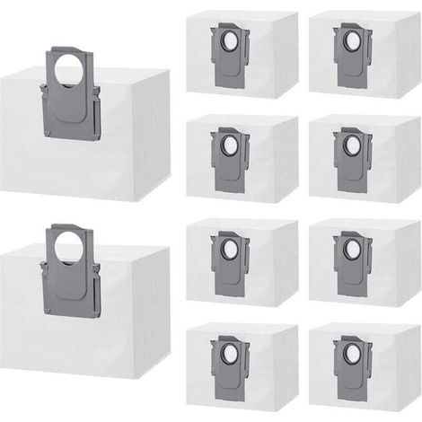 10er-pack Staubbeutel Für Xiaomi Roborock S8+/s8 Pro Ultra, S7 Maxv Ultra/s7 Pro Ultra/q7+/q7 Max+/q5+/t8, Ersatzbeutel Für Roborock S7 Staubsauger