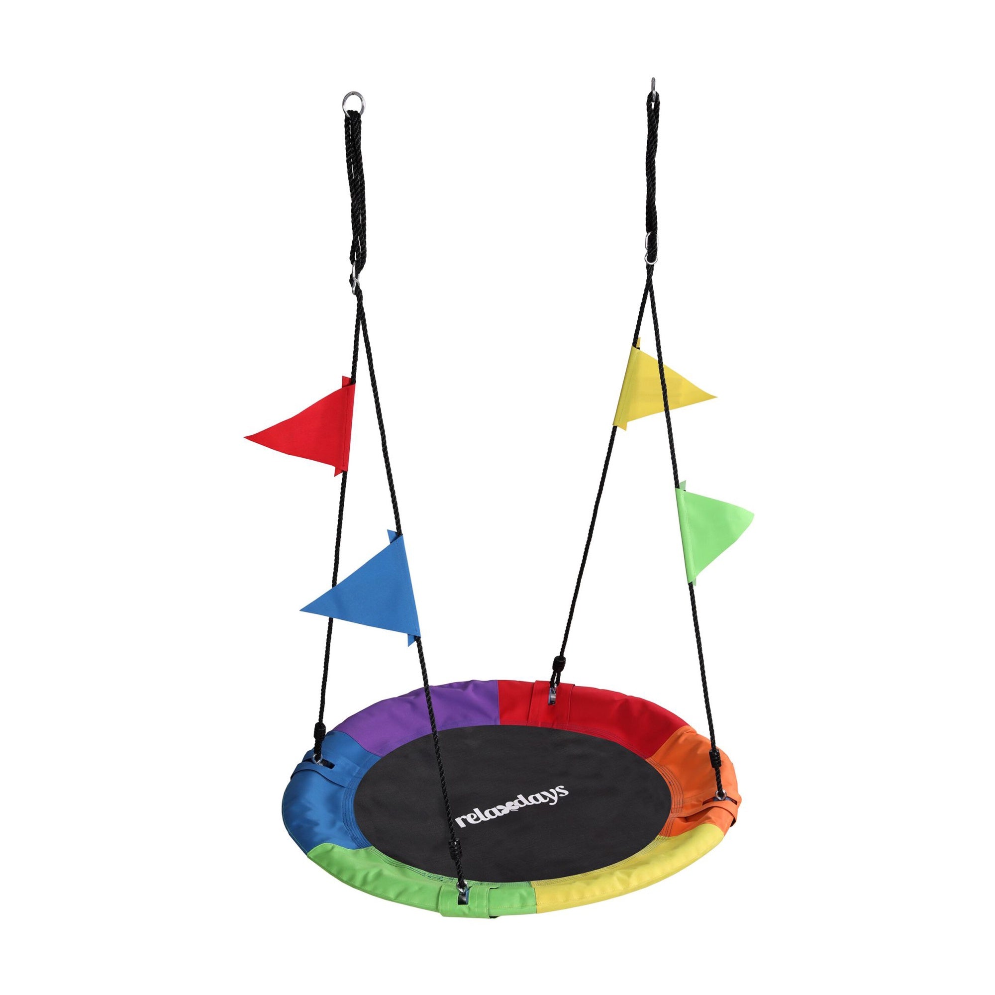 Runde Kindernestschaukel Mit Wimpelkette