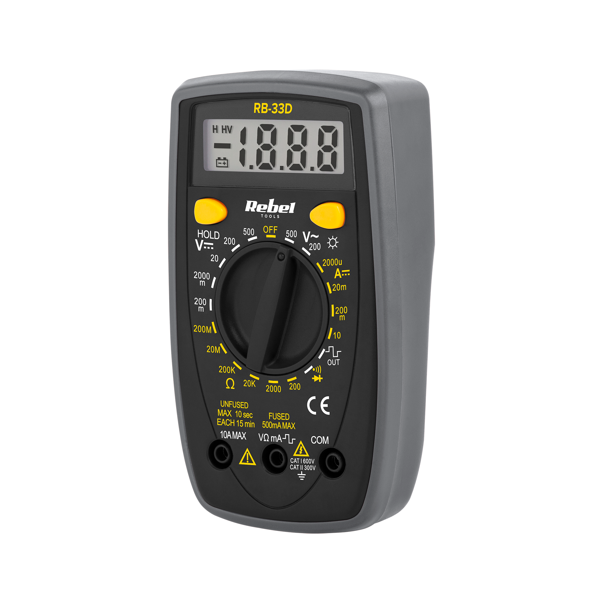 Rebel Tools Rb-33d Multimeter