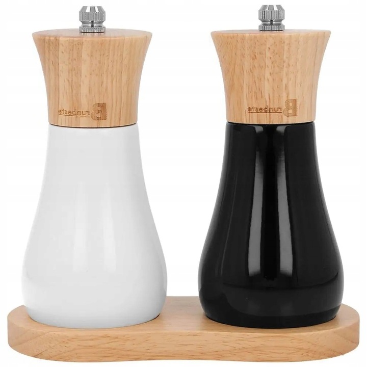 Manuelle Gewürzmühle Für Salz, Pfeffer Und Andere Gewürze, 2-teiliges Set Mit Mahlgradeinstellung