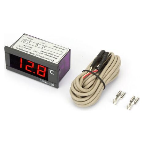 Tpm-900 220v Digitalthermostat Mit Led-anzeige Und Sensor.