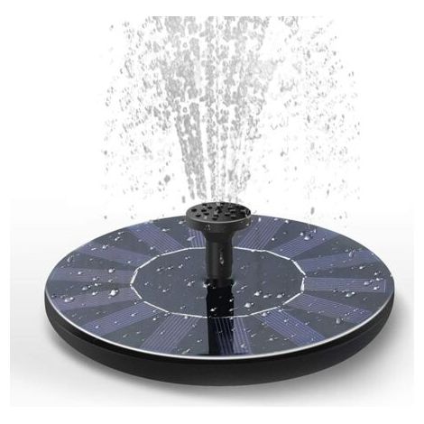 Mini-solarbrunnen, Autarkes Solarpanel-set Für Garten, Pool Und Außenbereiche.