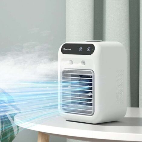 Tragbarer Wasserkühler, Verdunstungskühler, 500 Ml, Hochleistungs-sprühventilator Für Zuhause, Büro, Wohnmobil, Geringer Energieverbrauch