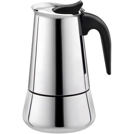 Espressomaschine, Herdkanne, Italienische Kaffeemaschine, 300 Ml Edelstahl