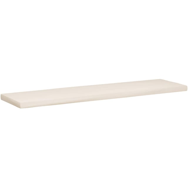 Sitzkissen Creme 186x48x8 Cm