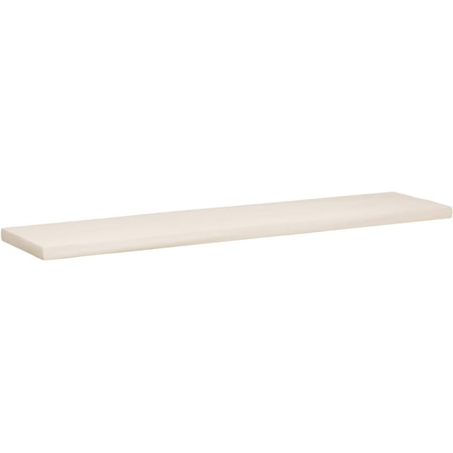 Sitzkissen Creme 206x48x8 Cm