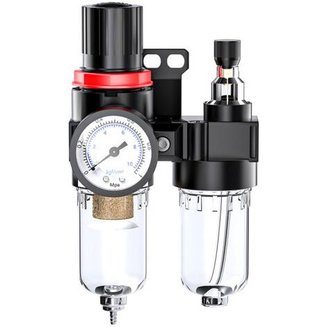 Bunthaus 1/4 "séparateur D'Eau D'Huile, 0.05 1mpa Séparateur D'Eau D'Air Comprimé, Compresseur De Déshumidificateur De Régulateur De Filtre À Air