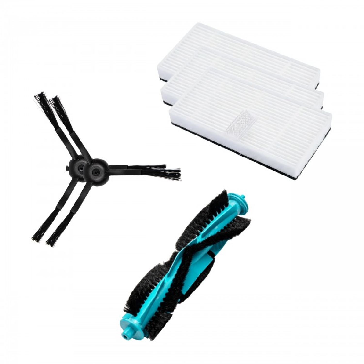 Cecotec Zubehör-set - Ersatzteile Für Conga X50. Enthält Multifunktions-kombibürste, 2 Seitenbürsten Und 3 Filter