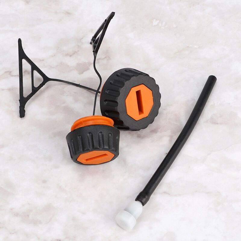 Satz Mit 2 Kraftstoff-/öltankdeckeln Als Ersatzteile Für Stihl Kettensägen 020, 021, 023, 024, 025, 026, 028, 034 Und 038