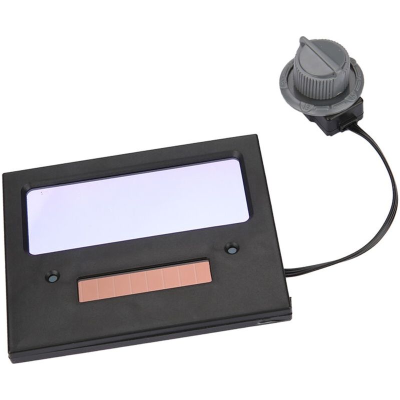 Solarbetriebener, Selbstverdunkelnder Schweißhelm – Filter Din 8,5–12,5 – Einstellbare Empfindlichkeit – Uv-schutz Din 16 – 110 X 90 Mm – Tx300bf