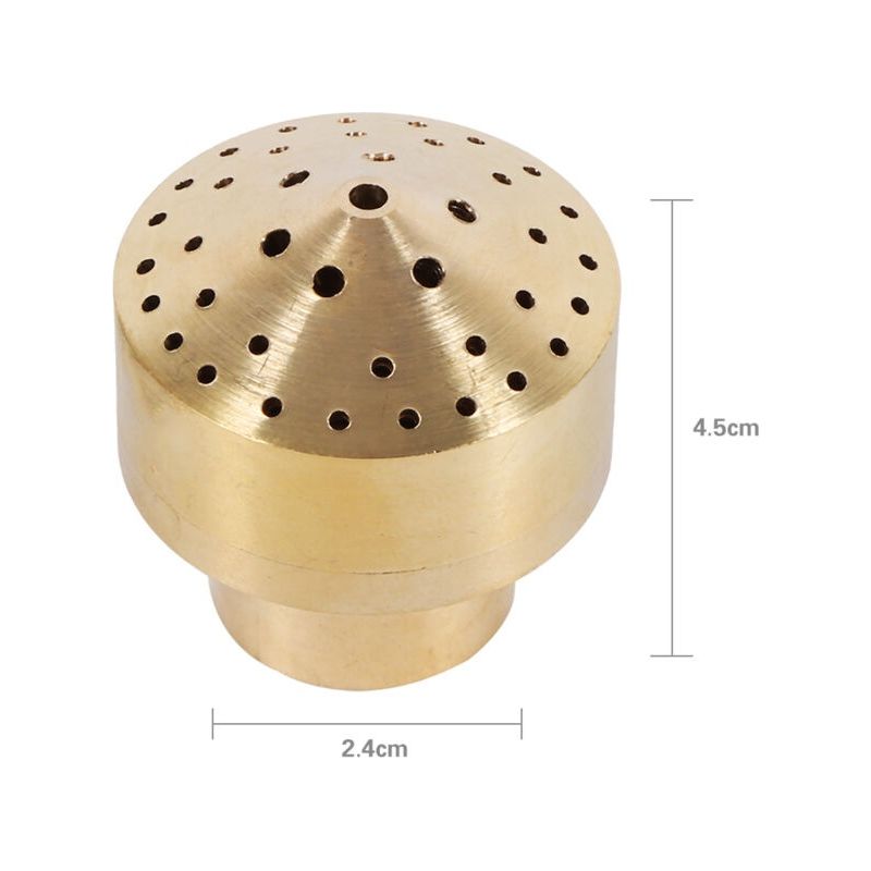 1/2" Messing-säulen-gartenbrunnendüse Für Feuerwerkskörper, Gartensprenger, Neu
