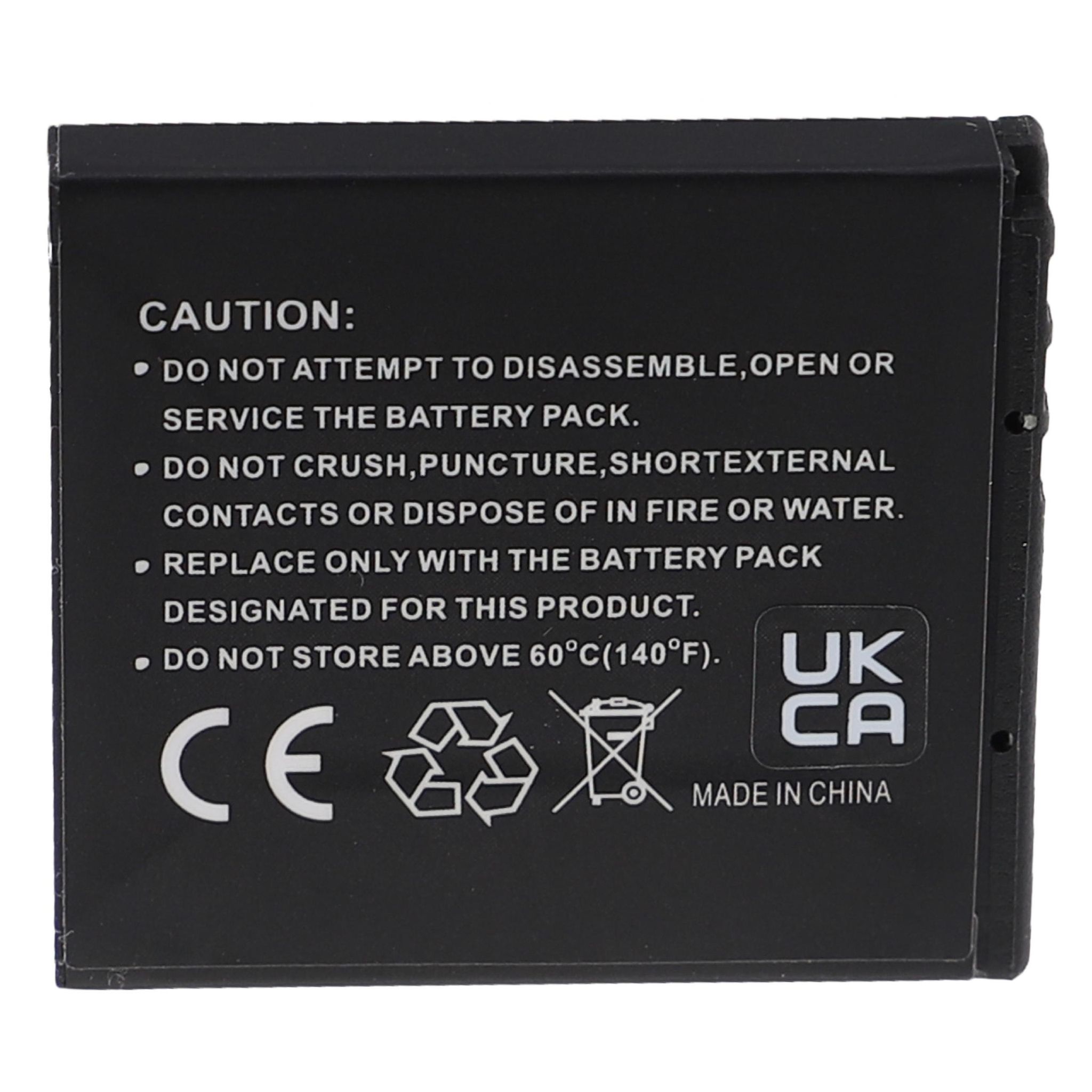 Extensilo 2x Akku Kompatibel Mit Panasonic Sdr-s10eg-k, Hm-ta1, Sdr-s10, Sdr-s10e, Sdr-s10eg-s, Sdr-s26, Sdr-s15 Kamera (1000 Mah, 3,7 V, Li-ion)