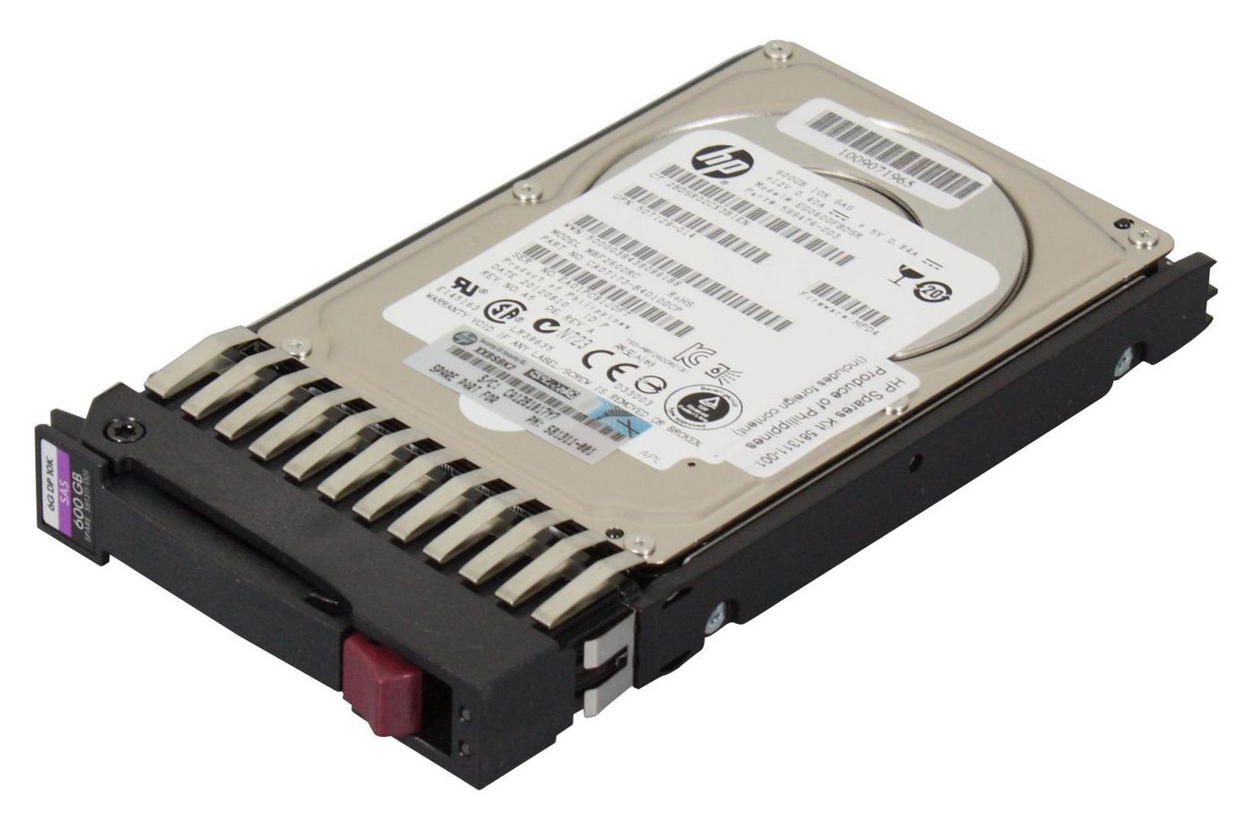 Hpe 600 Gb 10.000 U/min 2,5" Sas-festplatte, Rp001186810