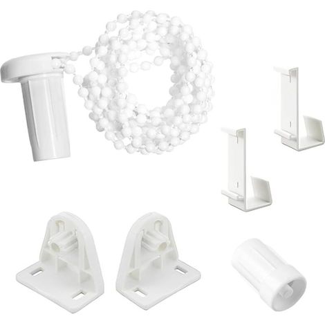 17-mm-rollladen-montageset, Rollladen-reparaturset, Seitenrollladen-reparaturset (weiß), Rollladenhalterung Für Büro Und Zuhause, Weiß