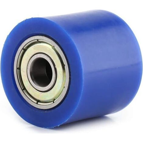Kettenspannrolle, Kettenspannführungsrolle Für Mini-moto, Atv, Offroad-bike (blau - 8 Mm)
