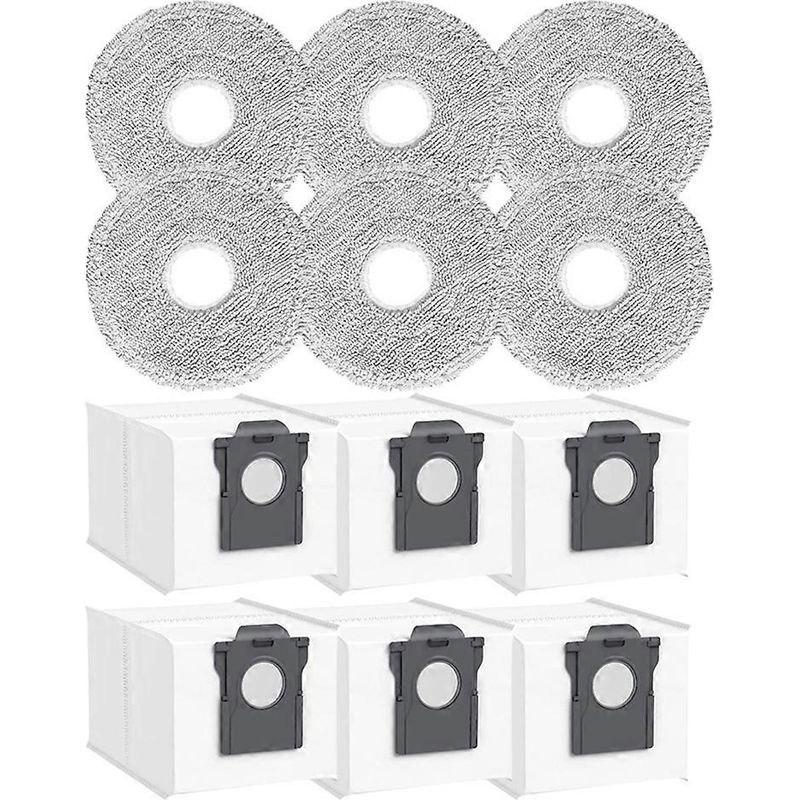 Set Mit 12 Staubbeuteln Für Den Dreame Mova E40 Ultra Staubsauger – Ersatzbeutel Inklusive