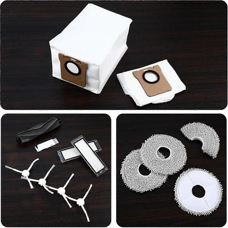 Hauptseitenbürste, Hepa-filter Und Reinigungstuch Für Dreame L10s Ultra / L10 Ultra / Xiaomi X20+ Saugroboter.