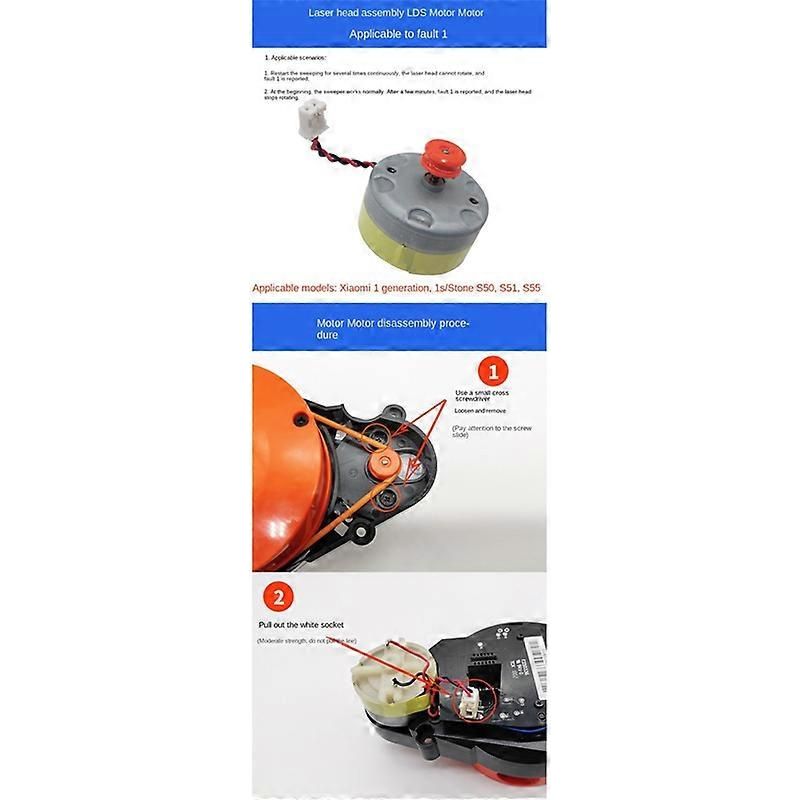 Laser-distanzsensor (lds) Für Xiaomi Mi 1s Serie Sdjqr01rr Saugroboter – Zubehör Für Saugroboter