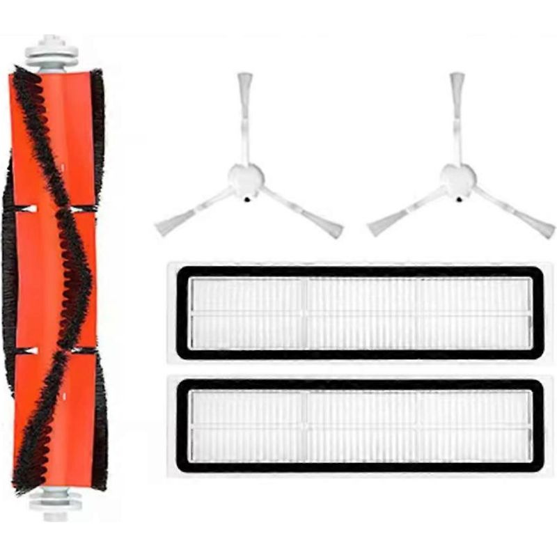 Set Mit 5 Extrem Langlebigen Zubehörteilen Für Die Saugroboter Dreame D9, D9 Max Und L10 Pro: Seitenbürste, Hepa-filter.