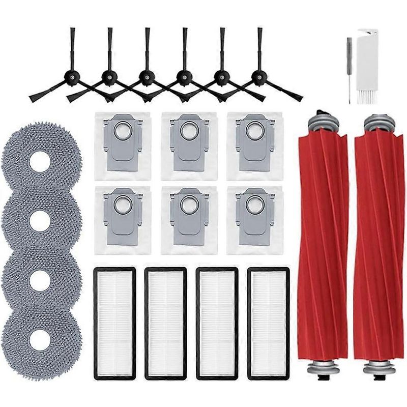 24-teiliges Ersatzteilset Für Roborock Qrevo S/qrevo Plus/qrevo Pro Saugroboter.